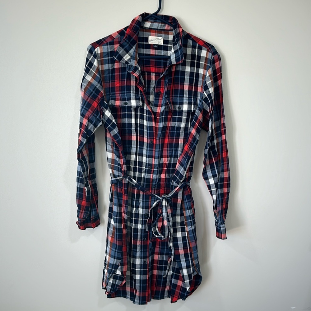 Flannel dress
